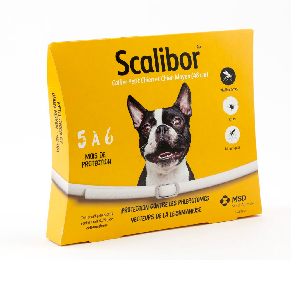 Scalibor Collar antiparasitario para perro pequeño y mediano