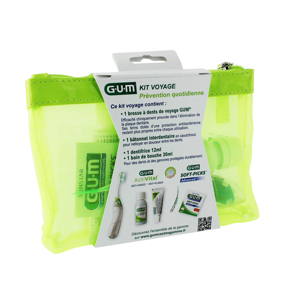 Gum Kit de Viaje Prevención Diaria 42ml
