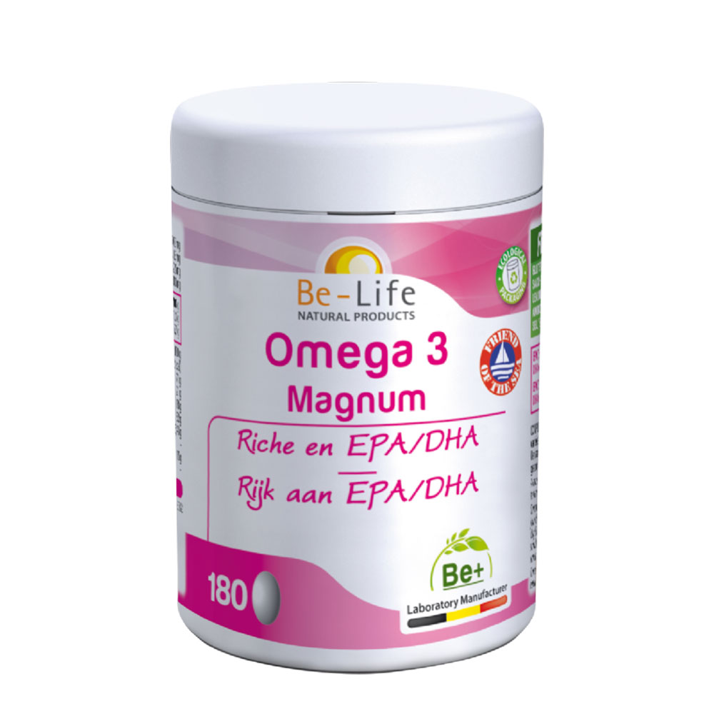 Be-Life Omega 3 Magnum 180 cápsulas