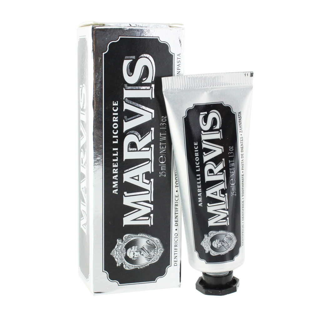 Marvis Licorice Mint Amarelli Pasta dentífrica de regaliz 25 ml
