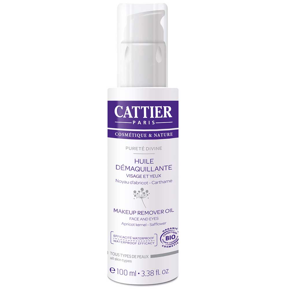 Cattier Purete Divine Aceite Desmaquillante Bio 100ml