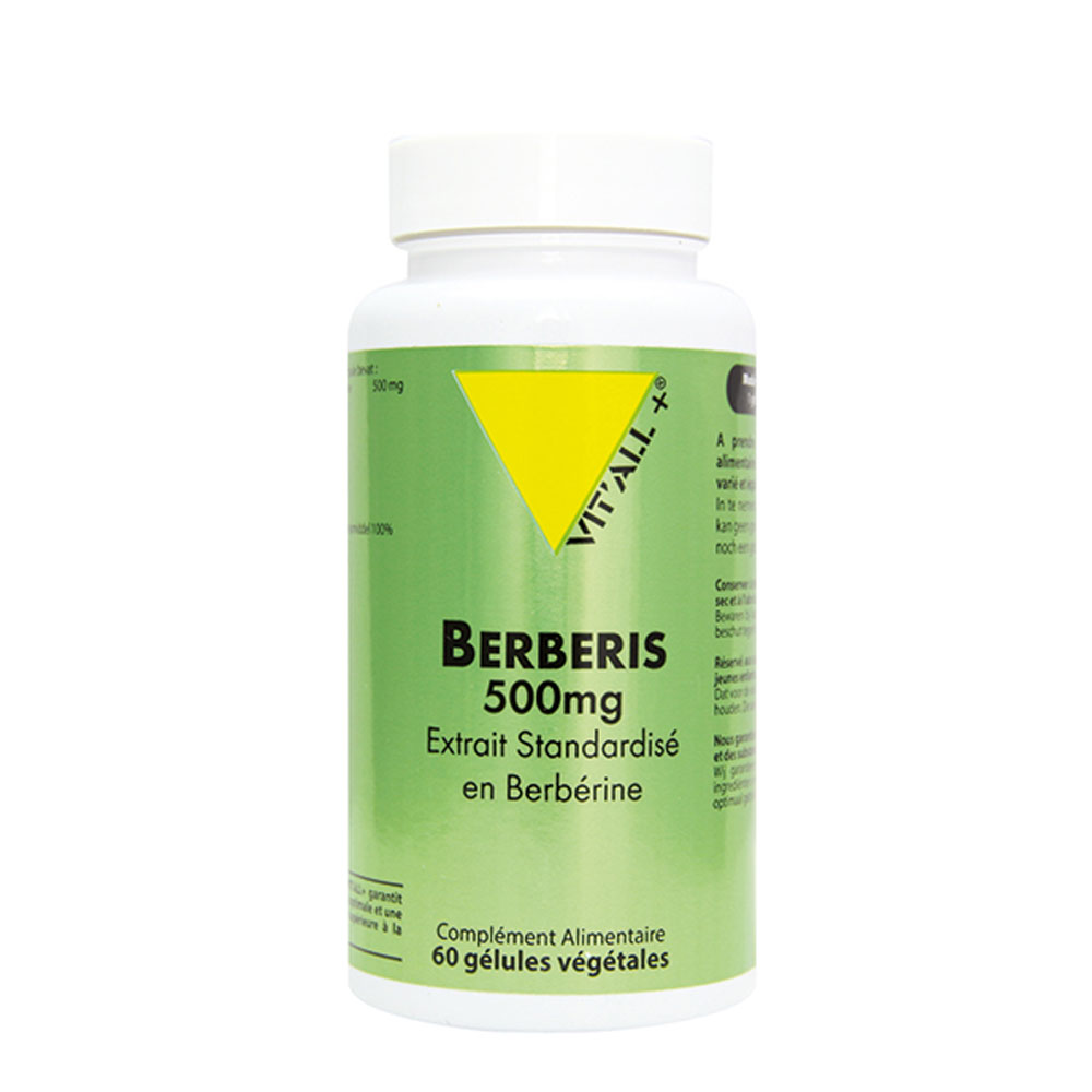 Vit'All+ Berberis 500mg 60 cápsulas