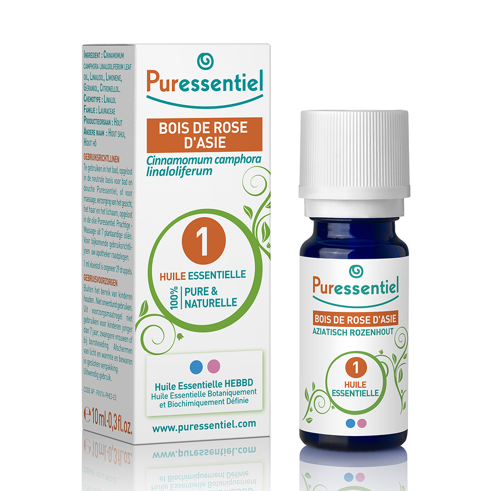 Puressentiel Aceites Esenciales Palo de rosa de Asia bio 10 ml