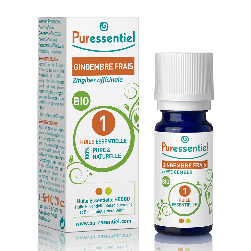 Puressentiel Aceites Esenciales Jengibre fresco ecológico 5 ml