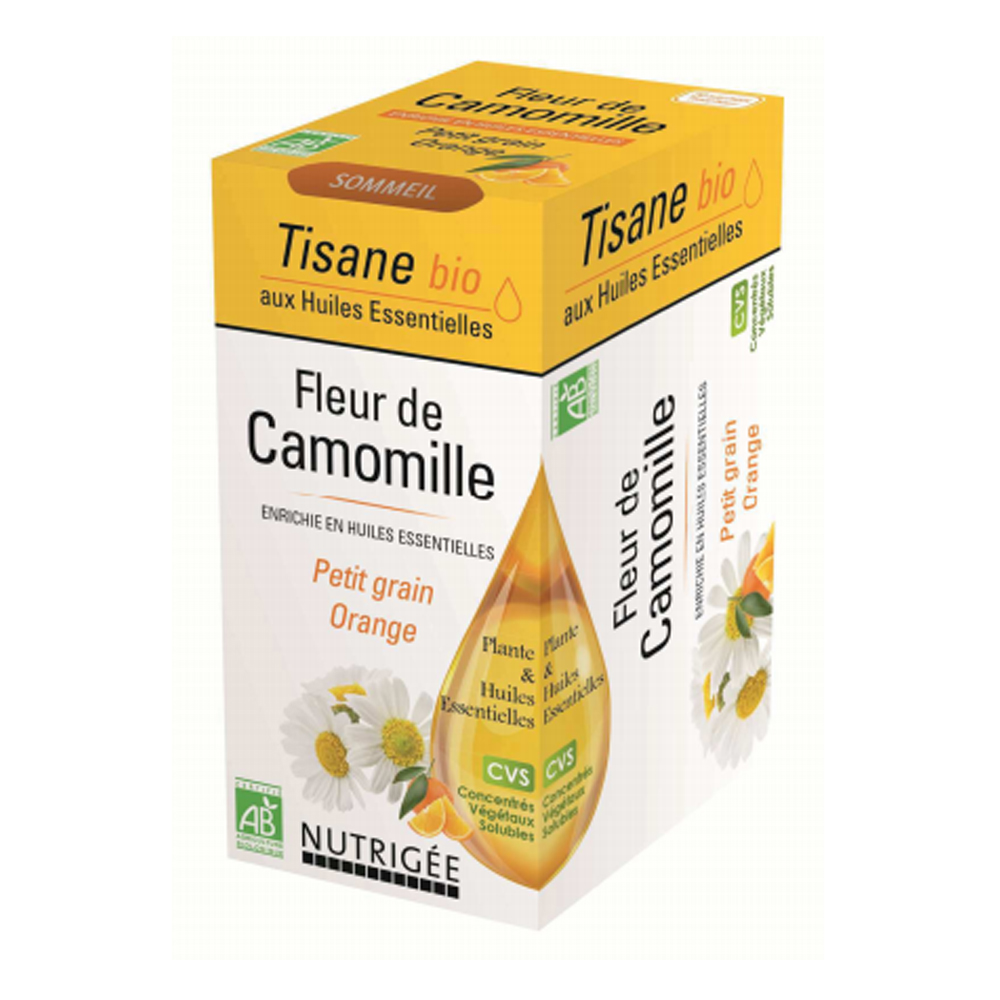 Nutrigée Tisana flor de manzanilla bio 20 bolsitas