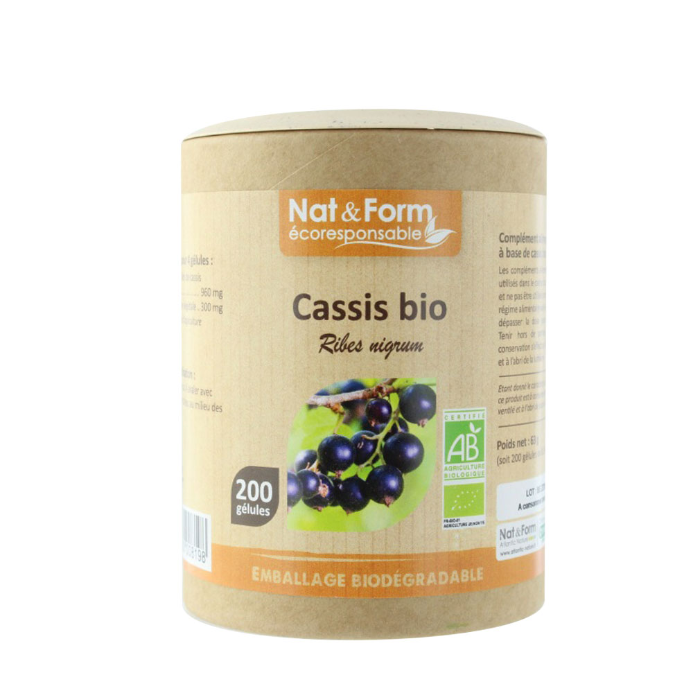 Nat&Form CASSIS BIO 200 cápsulas