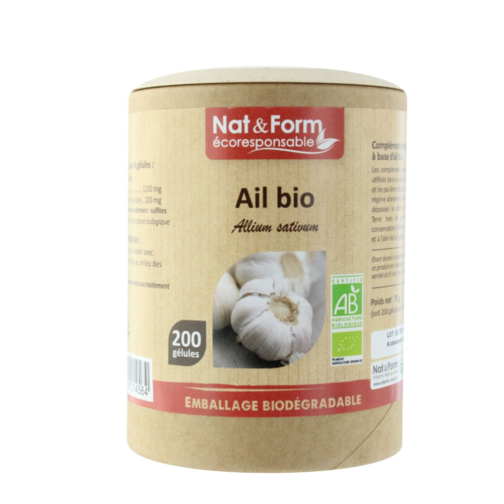 Nat&Form AJO BIO 200 cápsulas