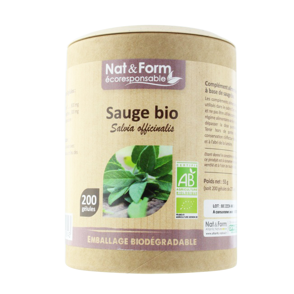 Nat&Form ARÁNDANO DULCE ECOLÓGICO 200 cápsulas