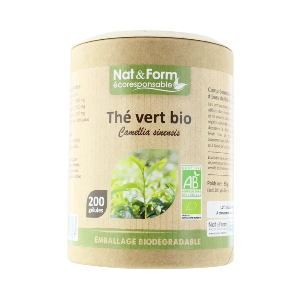 Nat&Form EL ECOLÓGICO VERDE 200 cápsulas