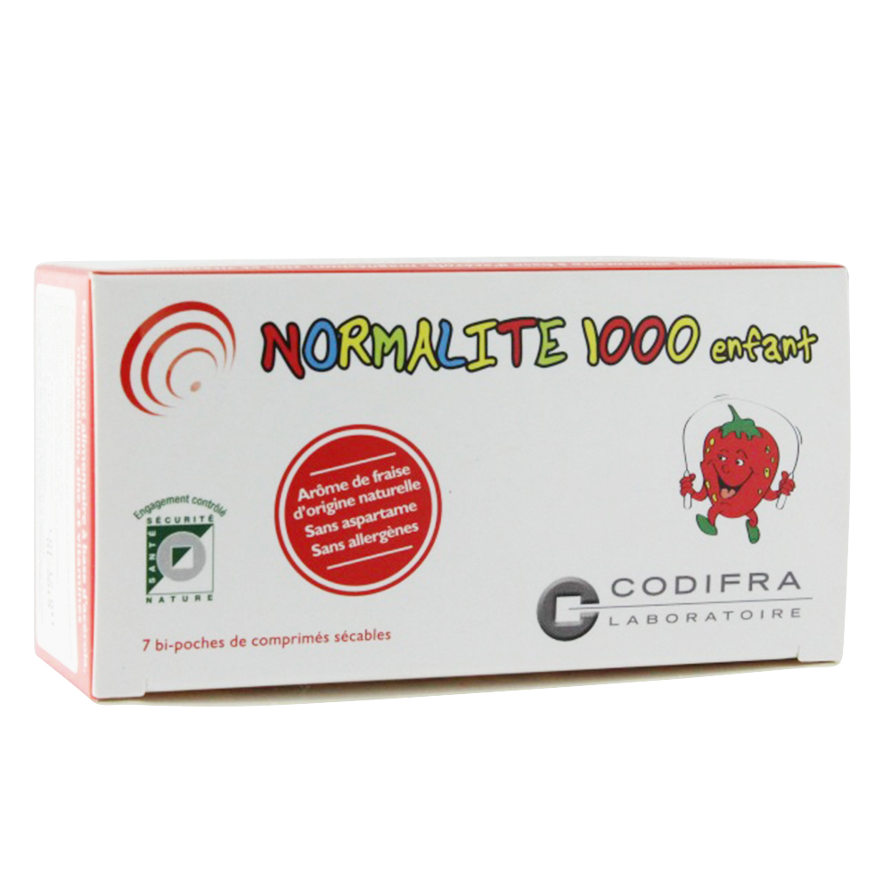 Codifra Normalite 1000 Niño 14 Comprimidos