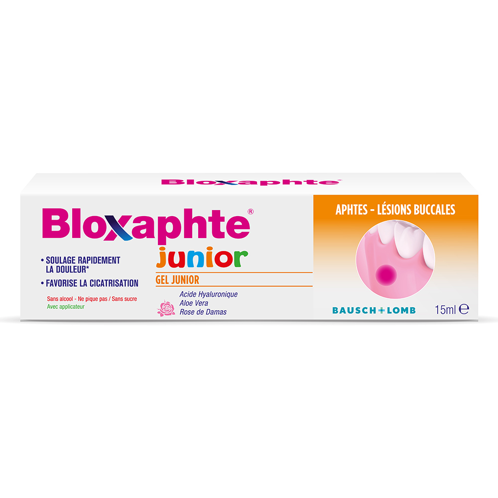 Bausch&Lomb Junior Bubble Gel a partir de 30 meses Bloxaphte 15 ml