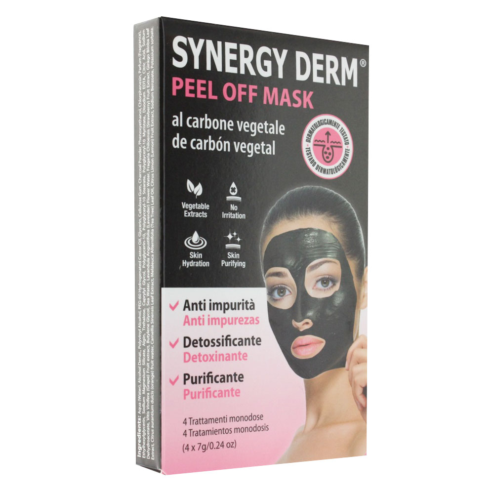 Incarose Peel Off Mascarilla Facial Carbon 4x7g