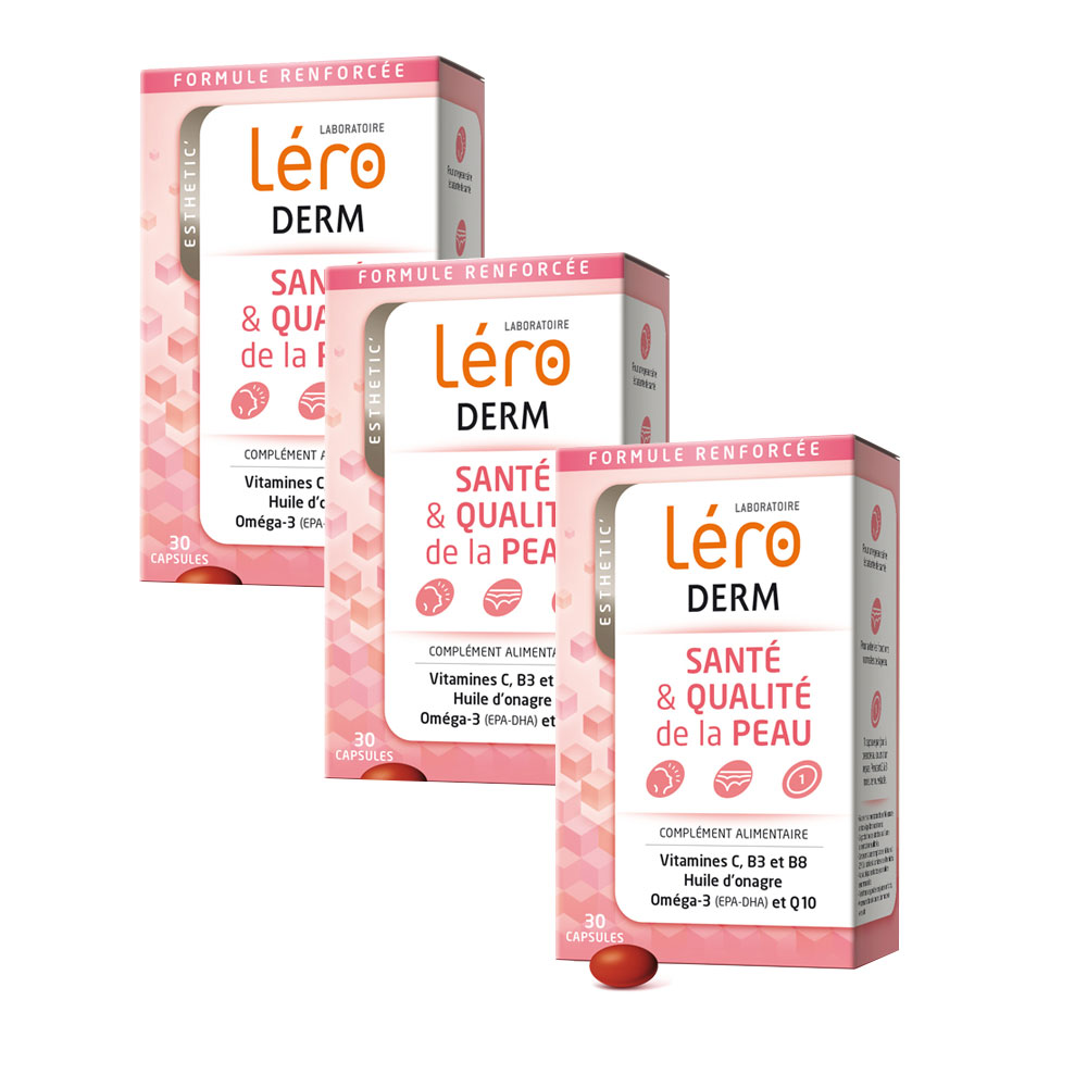 Lero Derm 3x30 cápsulas