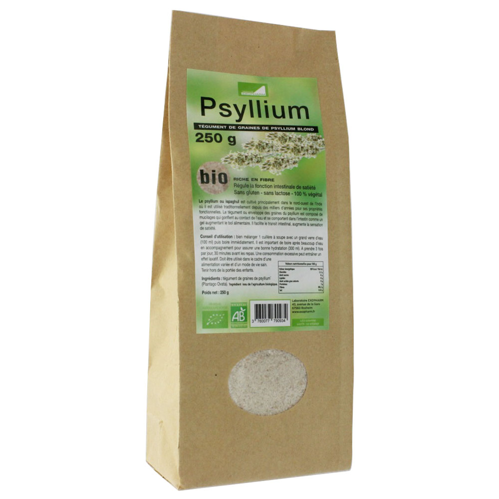 Exopharm Psyllium Tegument Blond Bio 250g