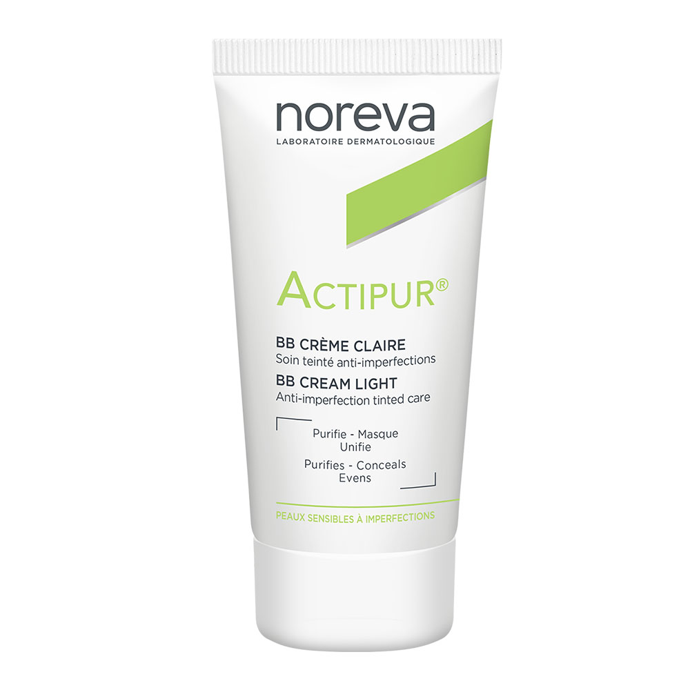 Noreva Actipur Bb cream clara pieles sensibles con imperfecciones 30 ml