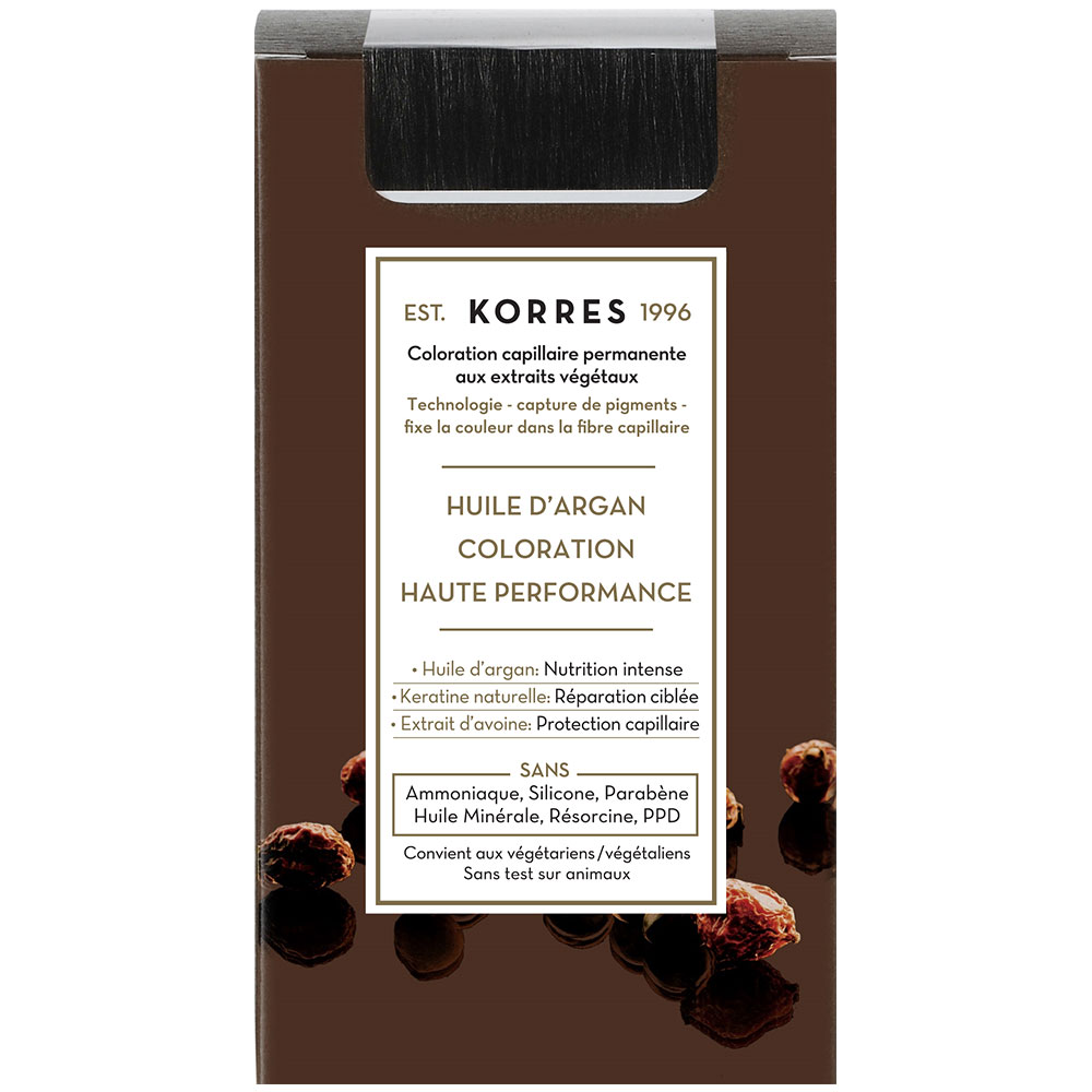 Korres Aceite de argán Coloración permanente nutre, repara y protege