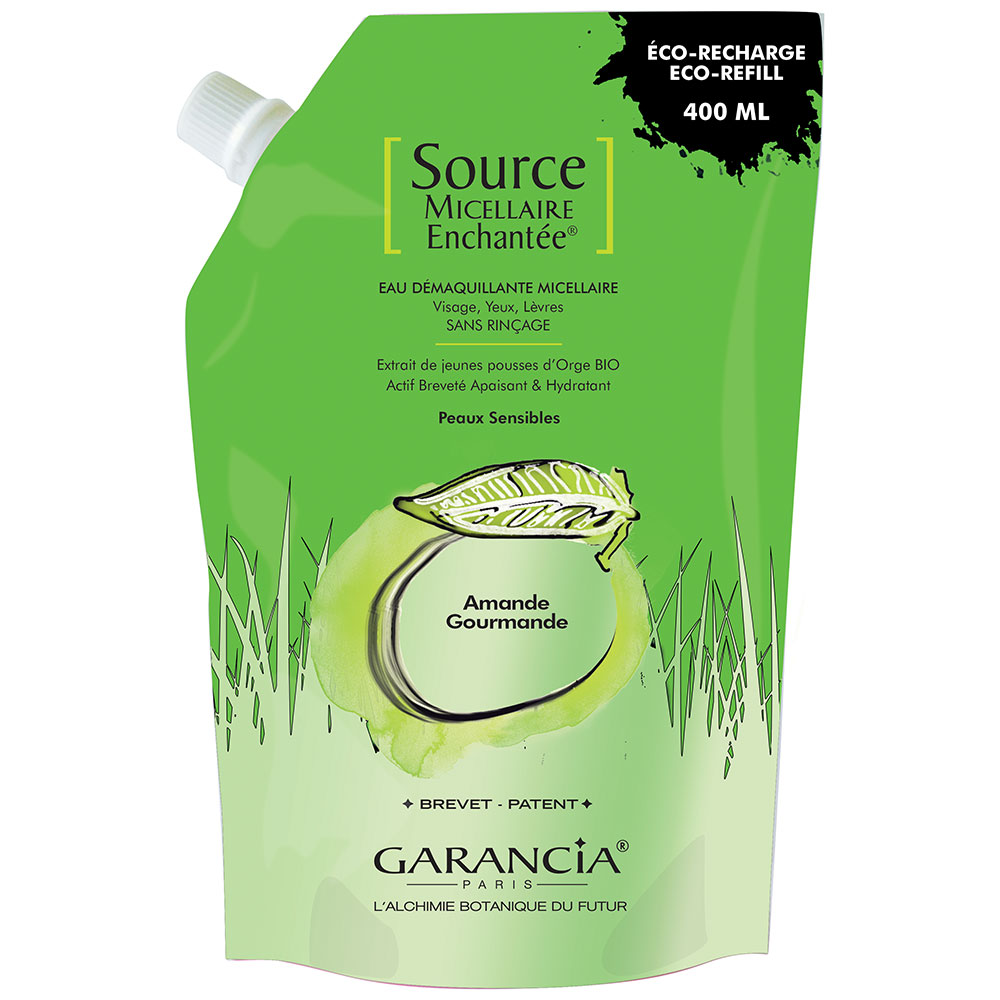 Garancia Enchantee Source Micellaire Recambio Desmaquillante Almendra Gourmande 400 ml