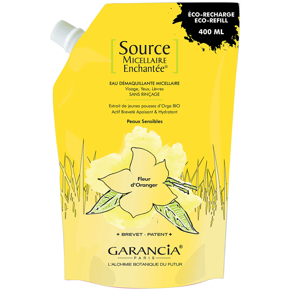 Garancia Enchantee Source Micellaire Recambio Desmaquillante Flor Naranjo 400 ml