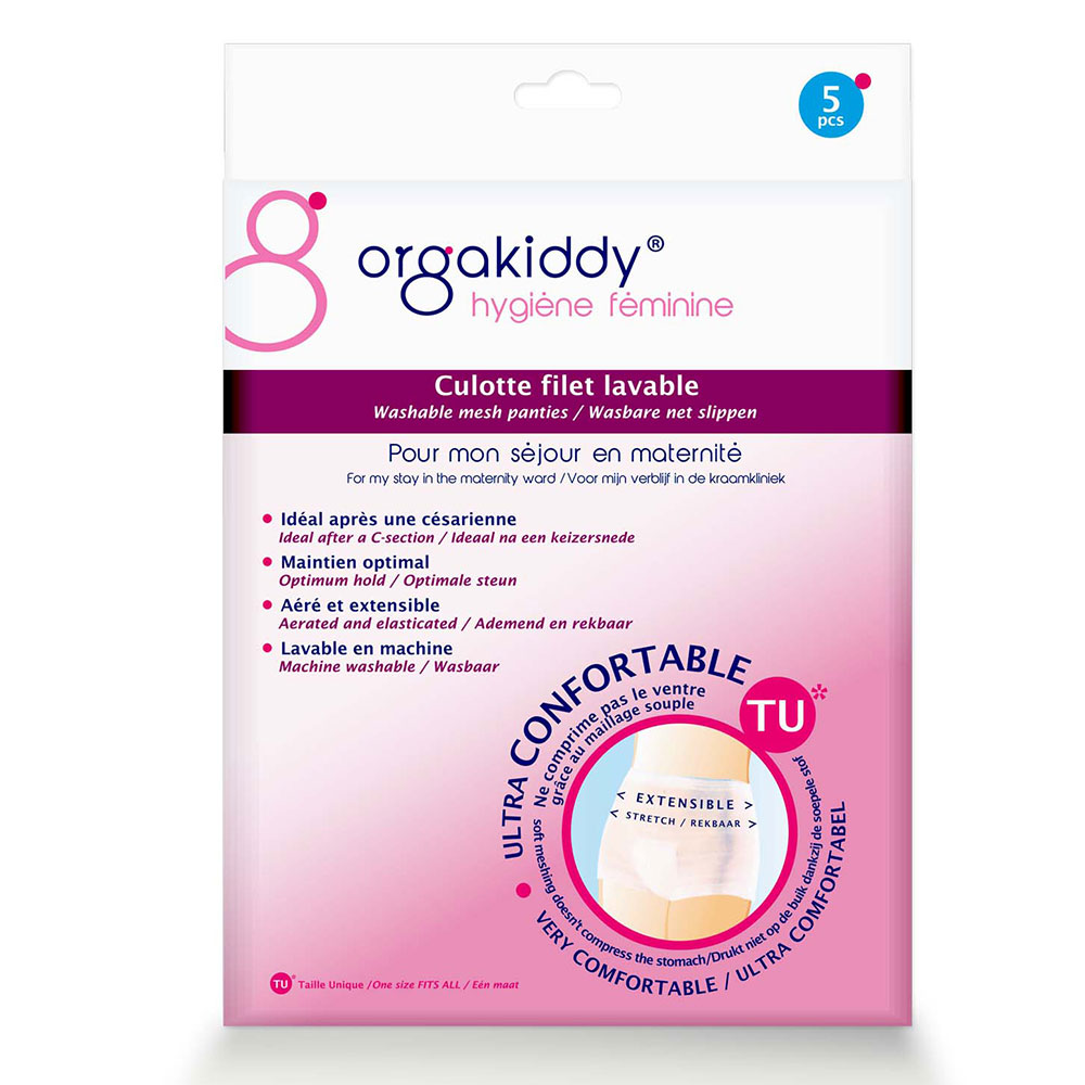 Orgakiddy Ropa Interior Elastica Lavable Talla Unica X5
