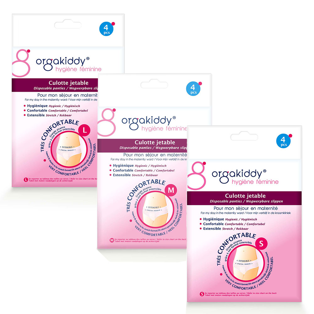 Orgakiddy Bragas desechables X4