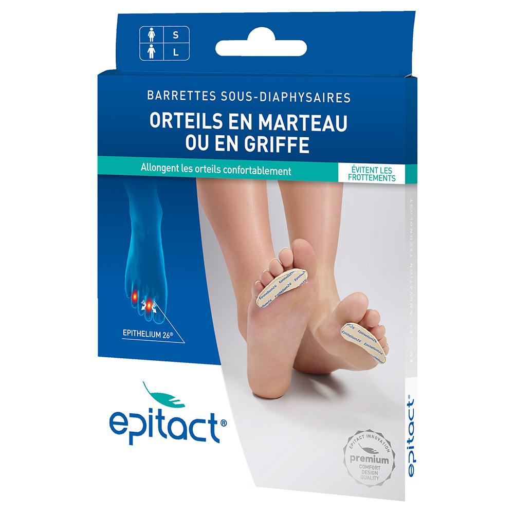 Epitact Barrettas subdiafisarias para dedos en martillo o en garra Epitelio 26
