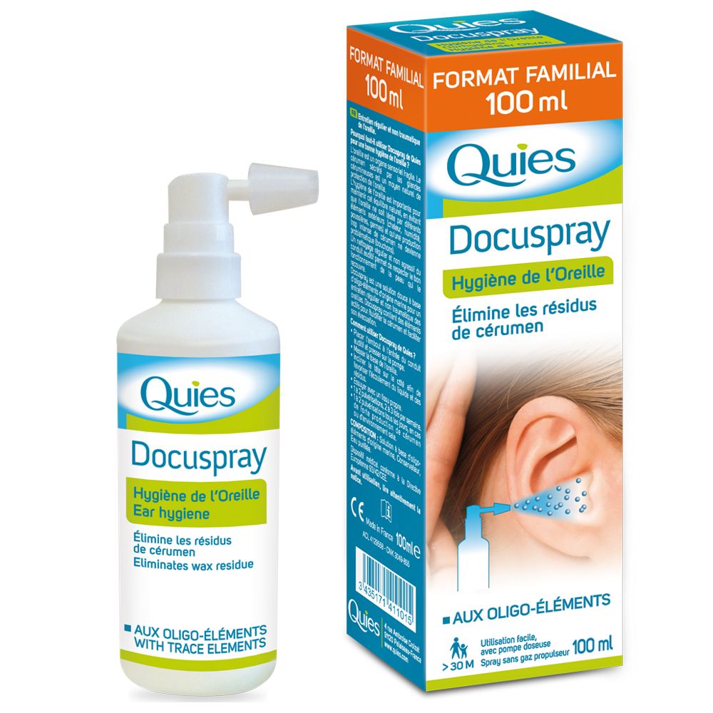 Quies Docuspray Higiene oídos 100 ml