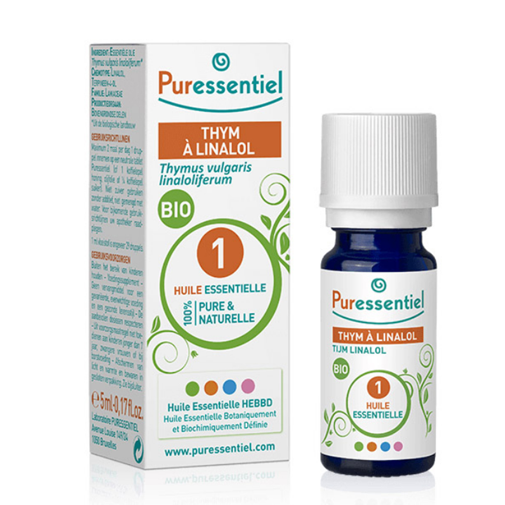 Puressentiel Aceites Esenciales Tomillo ecológico A Linalol 5 ml