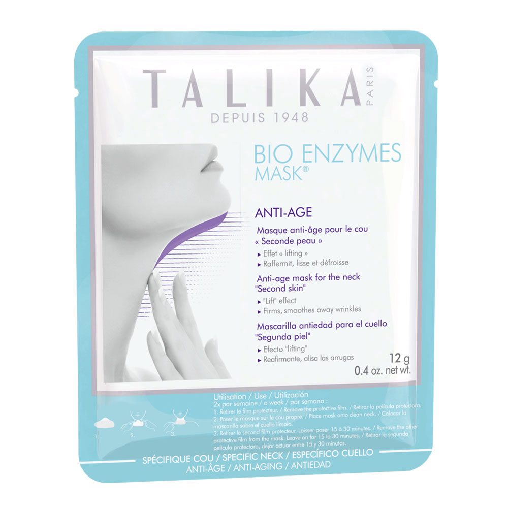 Talika Bio Enzymes Mascarilla antiedad para cuello 12g