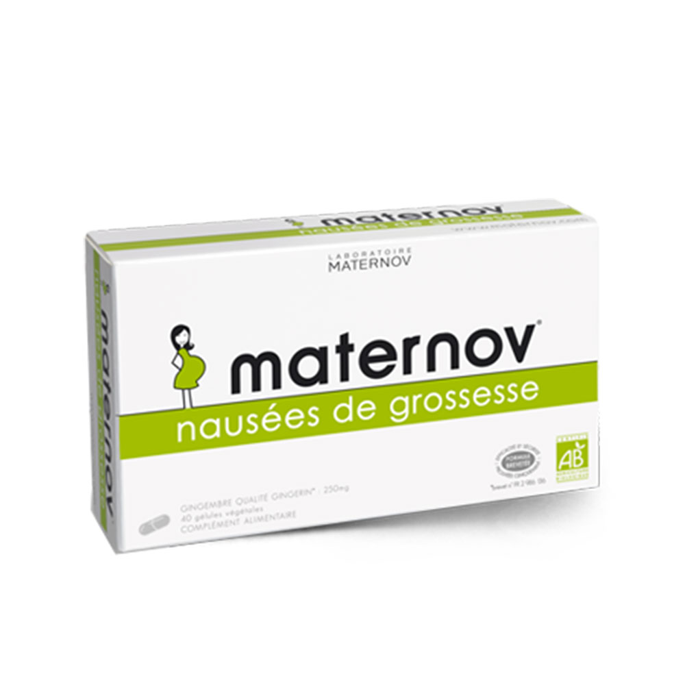 Maternov Nauseas 40 Capsulas Vegetales