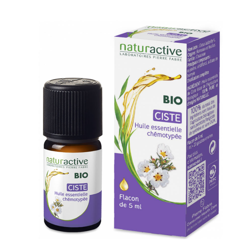 Naturactive Aceite esencial bio de ciste 5 ml