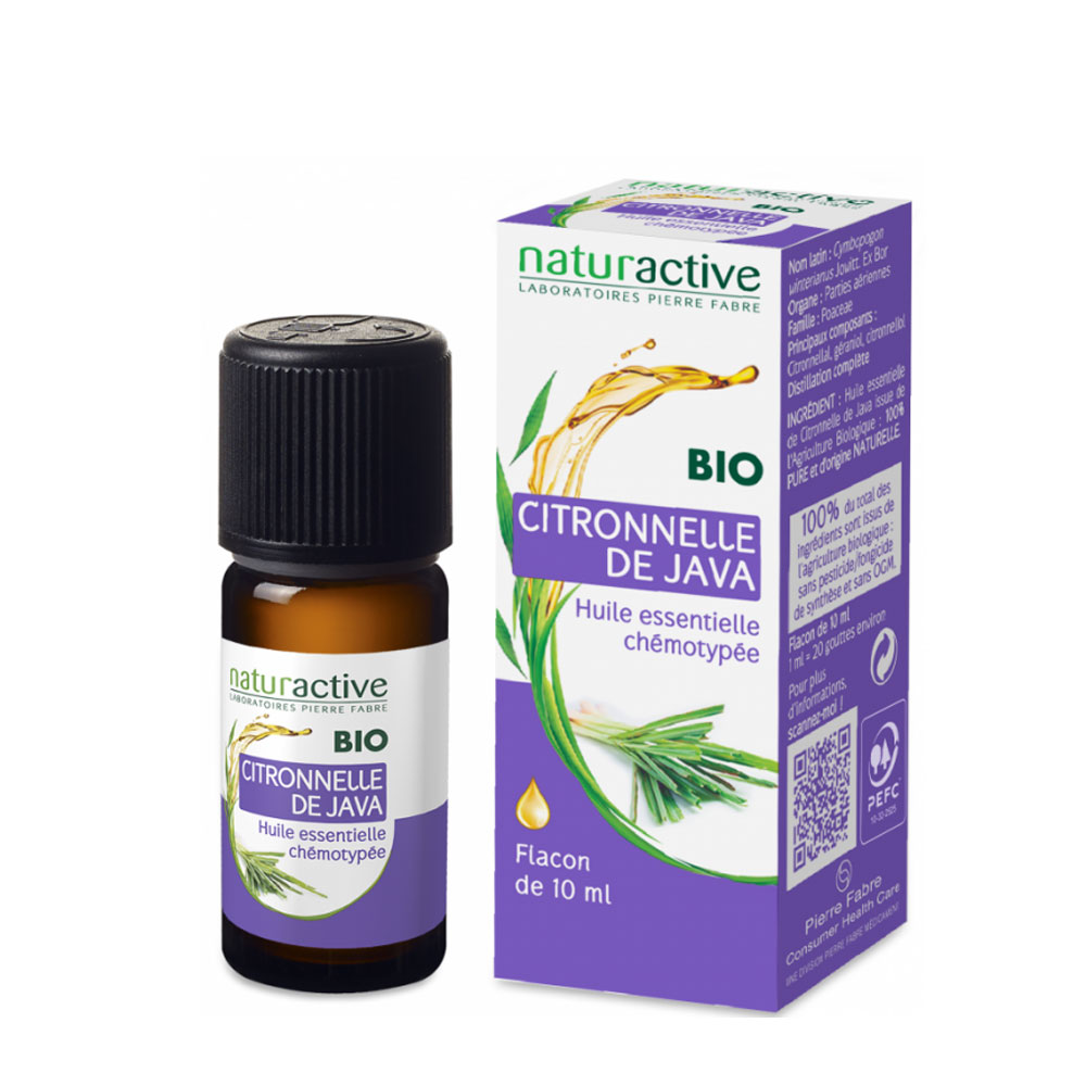 Naturactive Aceite esencial bio citronela de Java 10 ml