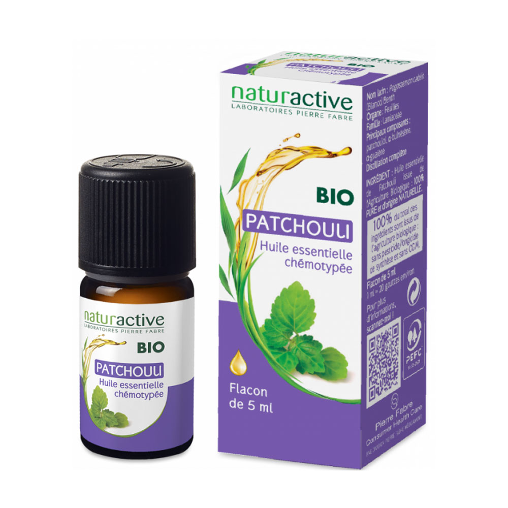 Naturactive Aceite esencial de patchouli bio 5 ml