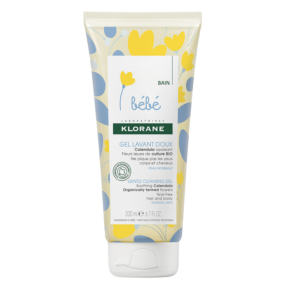 Klorane Bebé Gel limpiador suave 200ml