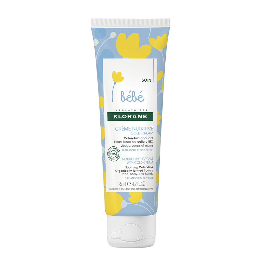 Klorane Bebé Crema nutritiva cold cream pieles secas y muy secas 125ml