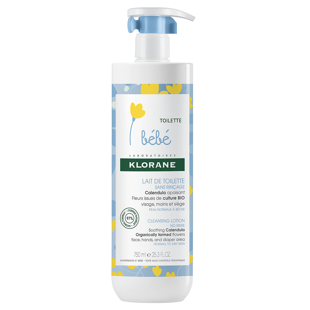 Klorane Leche limpiadora sin aclarado 750ml