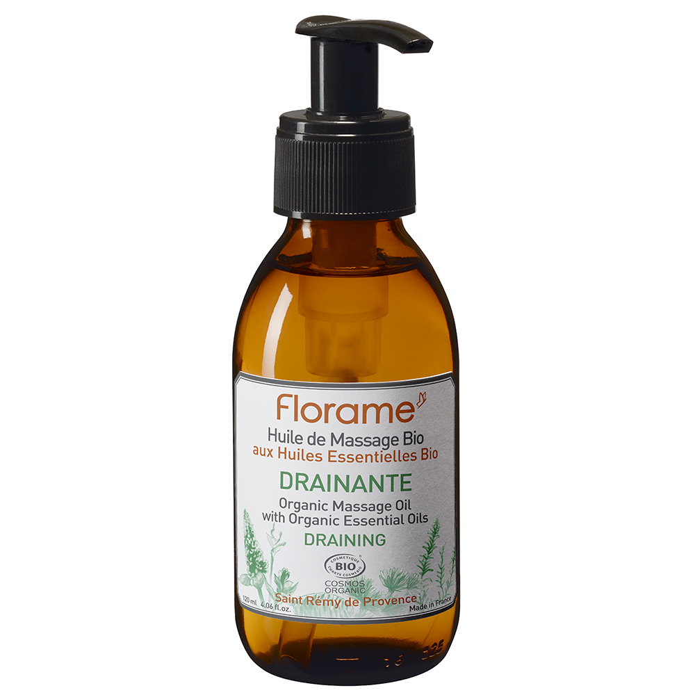 Florame Aceite de masaje Drenante Bio 120ml