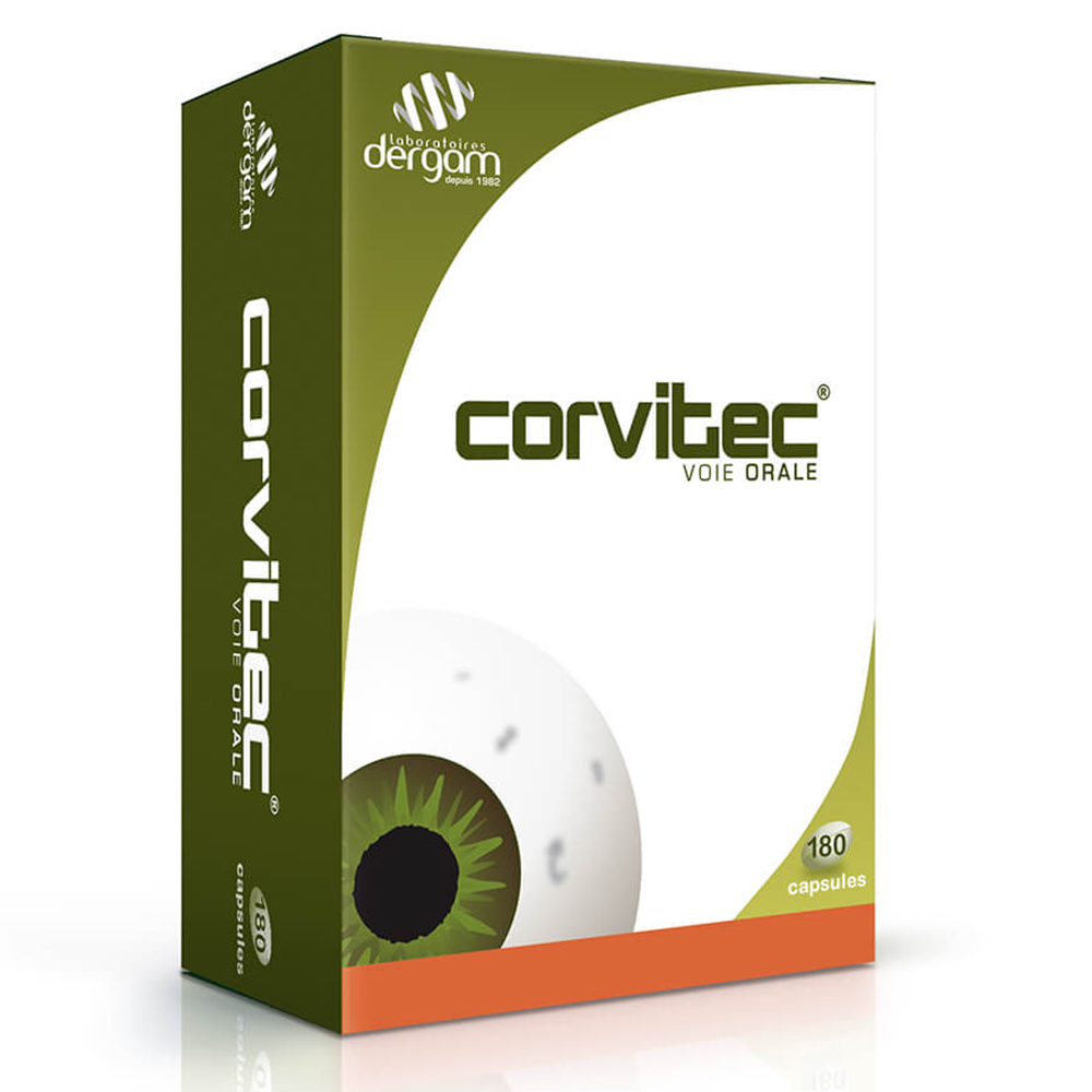 Dergam Corvitec confort visual 180 cápsulas