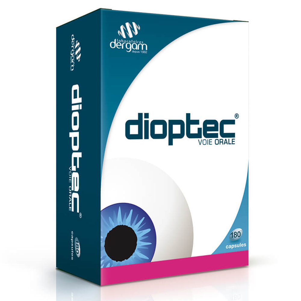 Dergam Dioptec confort lagrimal 180 cápsulas