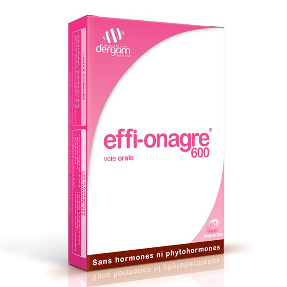 Dergam Aceite de onagra puro 60 cápsulas