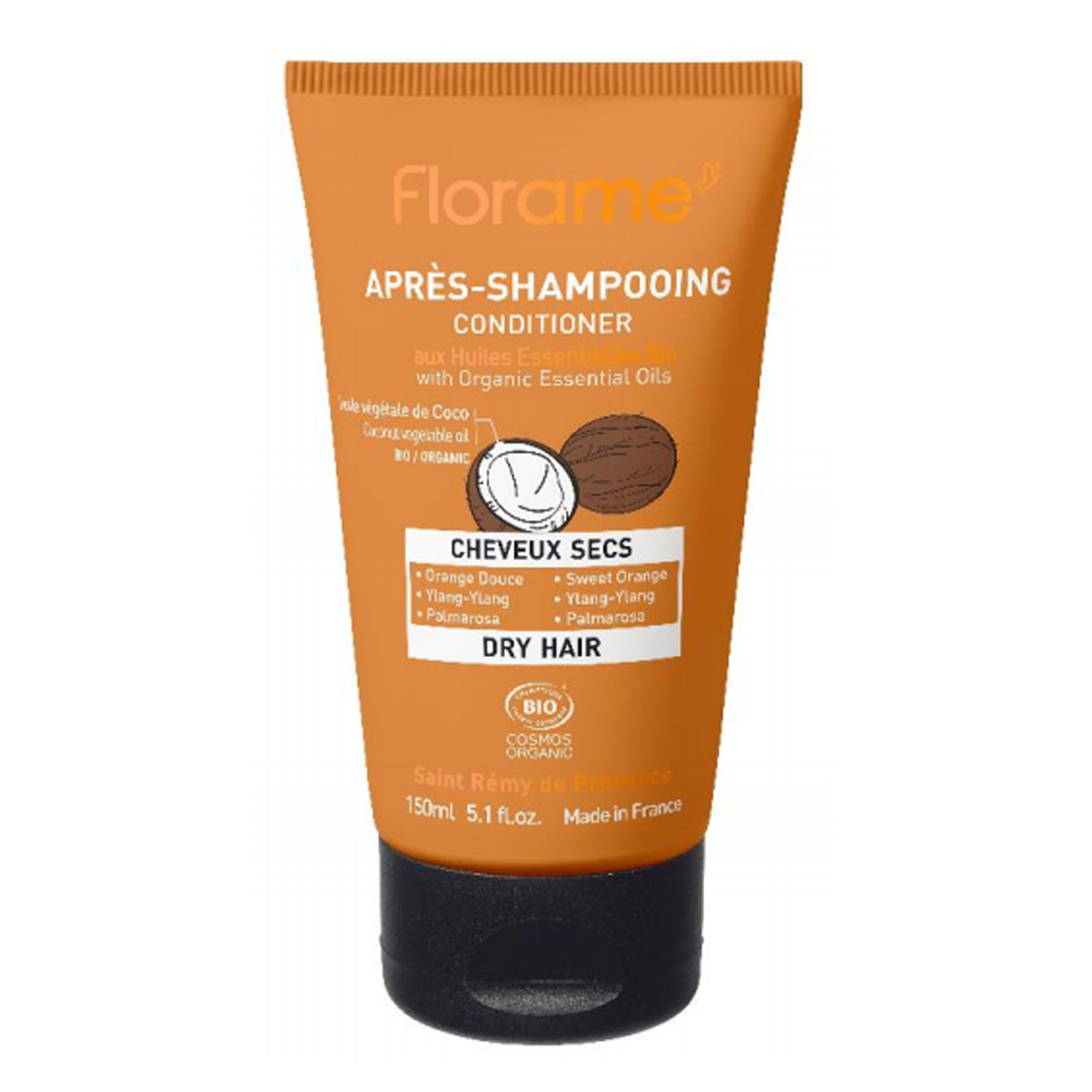 Florame Cabello seco Acondicionador Con Aceites Esenciales Ecológicos 200 ml
