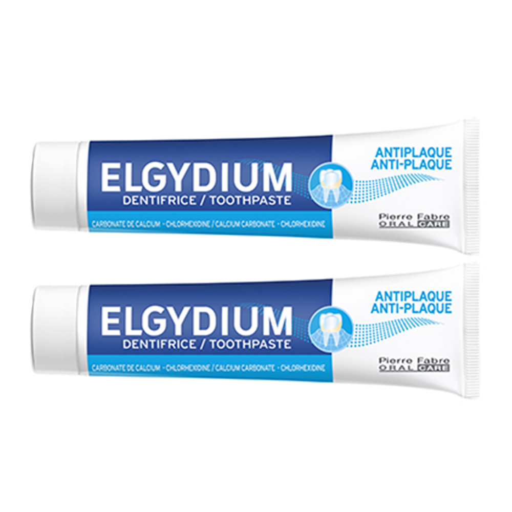Elgydium Dentífrico antiplaca 2x75ml