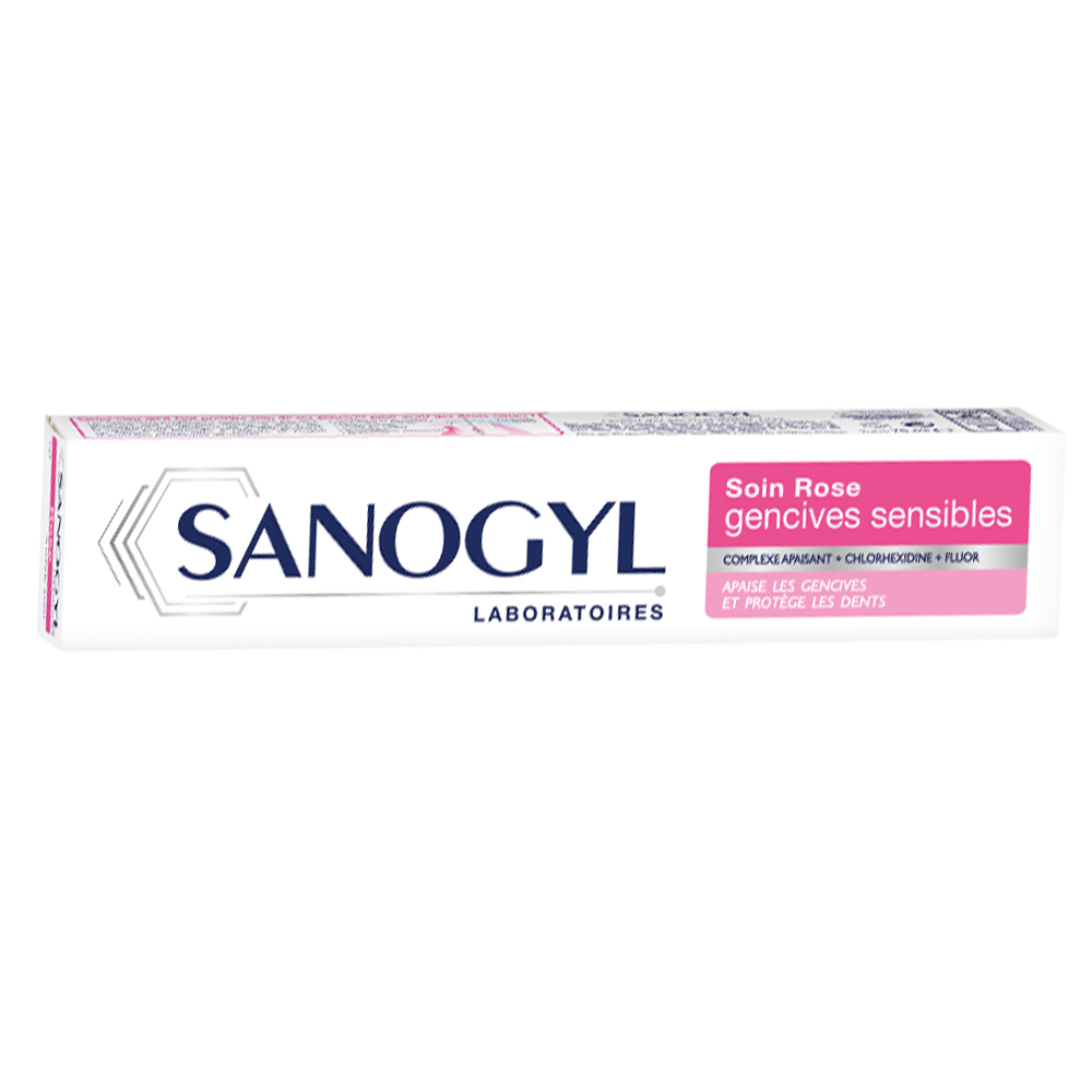 Sanogyl Soin Rosa Pasta dentífrica encías sensibles 75 ml