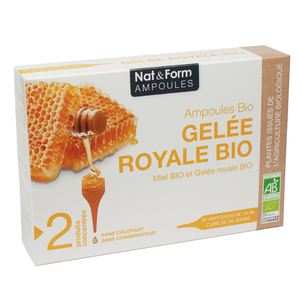 Nat&Form Jalea real bio 20 ampollas