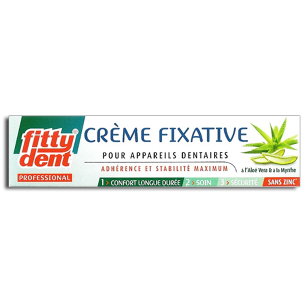 Fitty Dent Crema fijadora para aparatos dentales 40g
