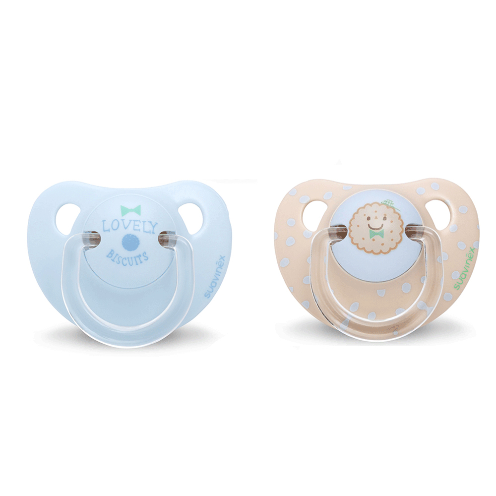Suavinex Chupete Anatómico Silicona Total Look Lovely Biscuit 0-6 Meses