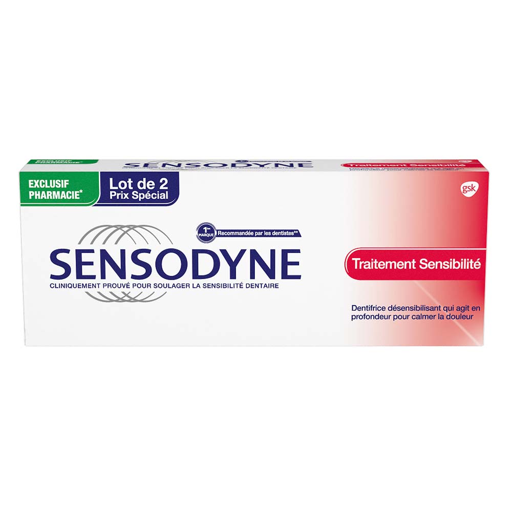 Sensodyne Tratamiento Pro Sensibilidad 2x75ml