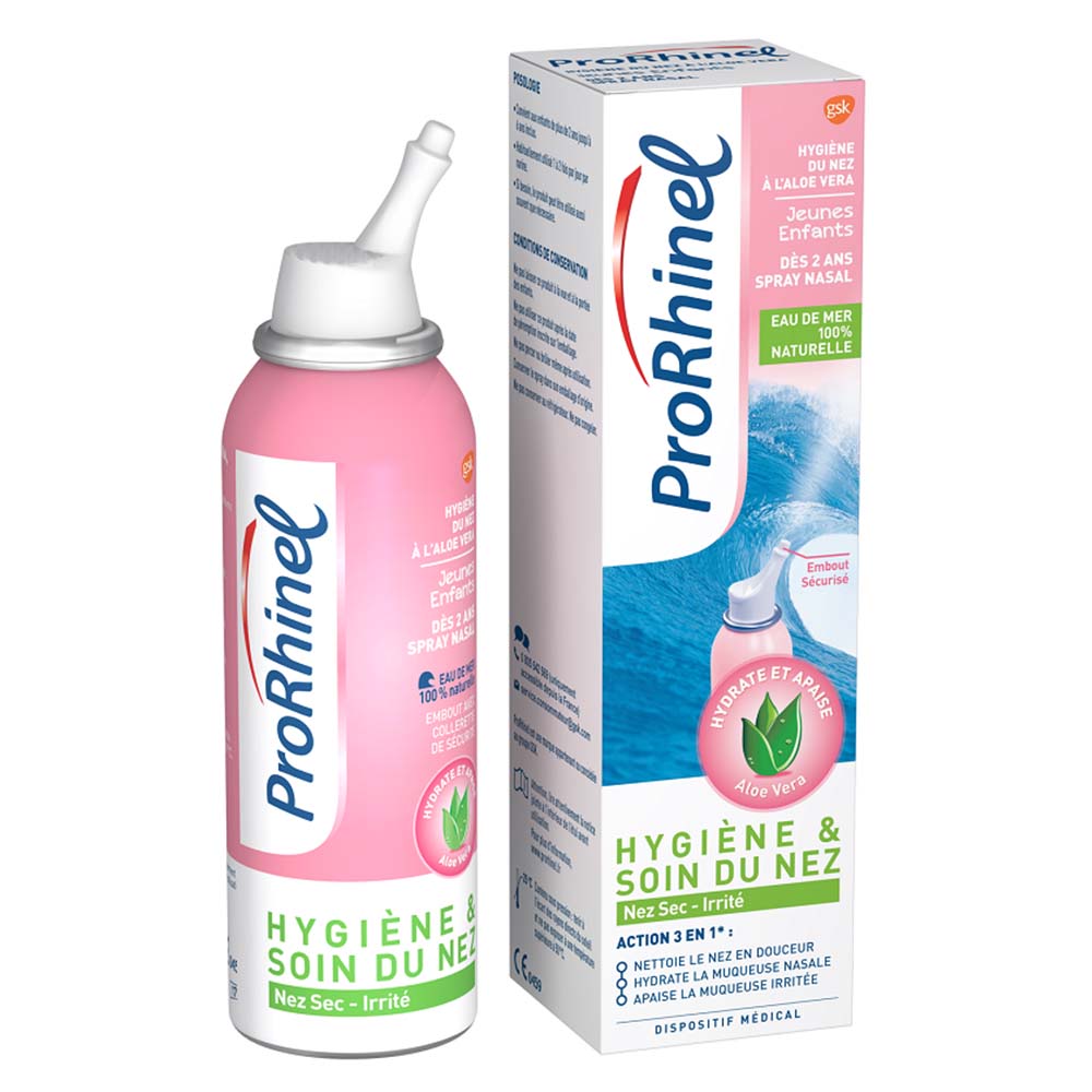 Prorhinel Spray Nasal Aloe Vera Para Bebes Y Niños 100 ml