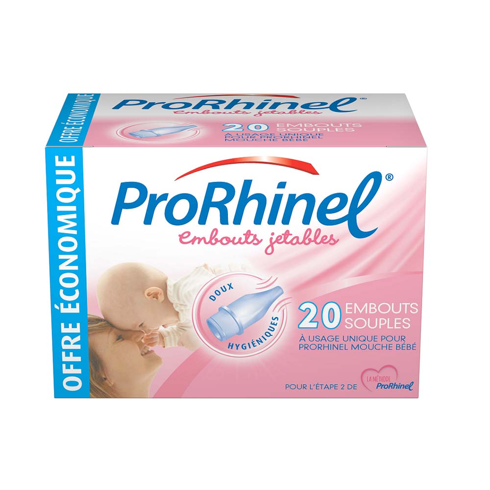Prorhinel Cabezales nasales desechables x20 unidades