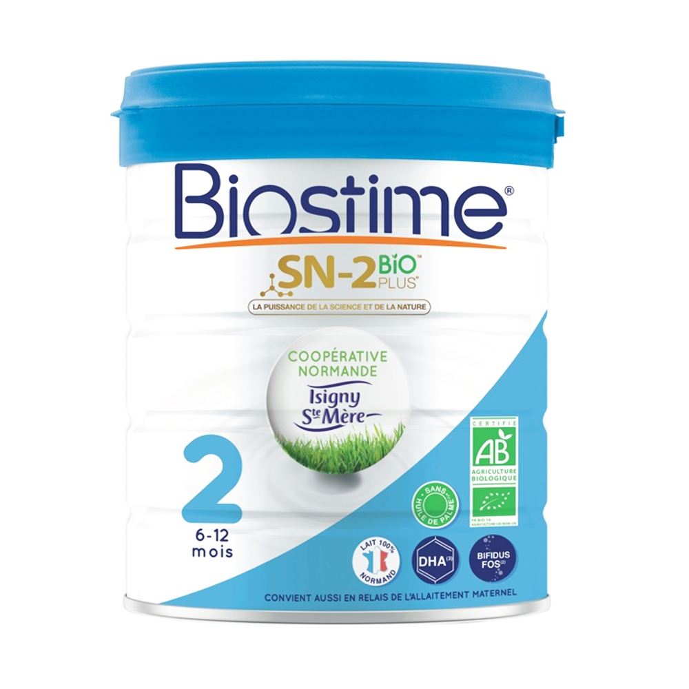 Biostime 2 Leche De Continuacion En Polvo 6-12 Meses Bio 6 A 12 MOIS 800g