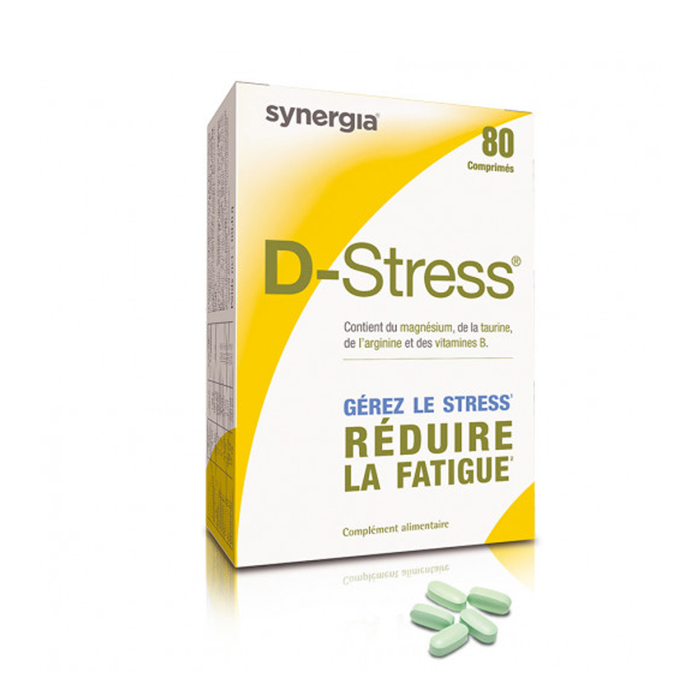 Synergia D-stress Estres 80 Comprimidos 80 Comprimés